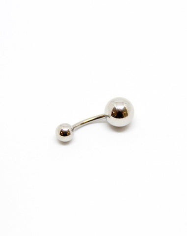 Piercing Nombril en Acier chirurgical Couleur Silver  PN-010