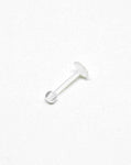 Piercing Oreille en Flex chirurgical Couleur Transparente PO-098