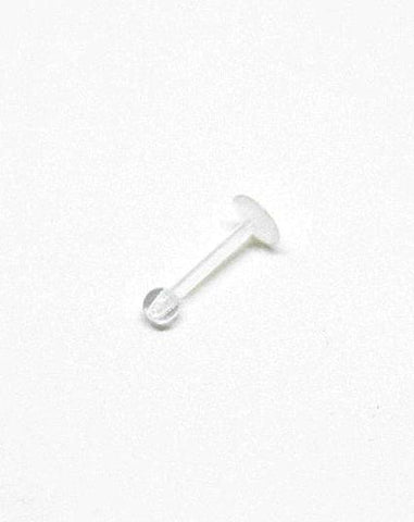 Piercing Oreille en Flex chirurgical Couleur Transparente PO-098