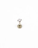 Piercing Oreille en Acier chirurgical Couleur Silver  PO-147