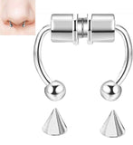 Faux Piercing Nez en Acier Chirurgical pour le septum FPN-446